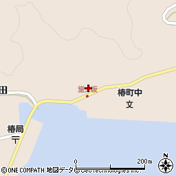 徳島県阿南市椿町宮ケ谷周辺の地図