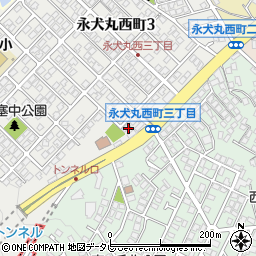 株式会社リュウキ北九州支店周辺の地図