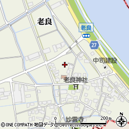 福岡県遠賀郡遠賀町老良357周辺の地図