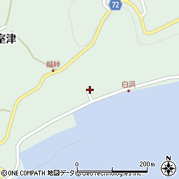山口県熊毛郡上関町室津1080周辺の地図