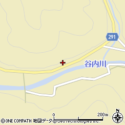徳島県那賀町（那賀郡）谷内（下傍示）周辺の地図
