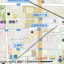 愛媛県松山市北藤原町15周辺の地図