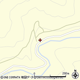 高知県長岡郡大豊町立川下名949周辺の地図