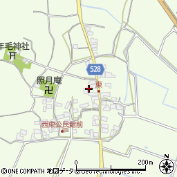 福岡県福津市勝浦1074周辺の地図