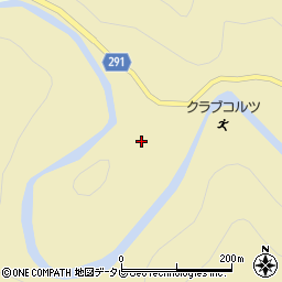 徳島県那賀郡那賀町谷内周辺の地図