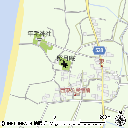 福岡県福津市勝浦996周辺の地図