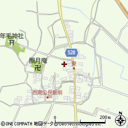 福岡県福津市勝浦934周辺の地図