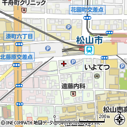 松山第２電気ビル周辺の地図
