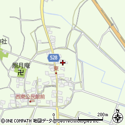 福岡県福津市勝浦1080-1周辺の地図