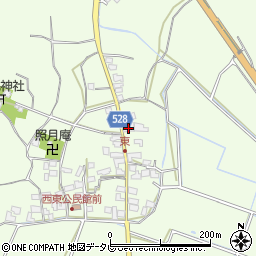 福岡県福津市勝浦1080周辺の地図