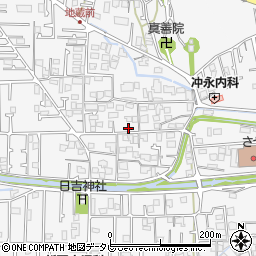 愛媛県松山市北斎院町168周辺の地図