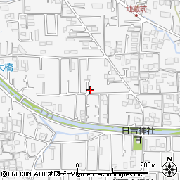 愛媛県松山市北斎院町254-18周辺の地図