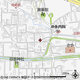 愛媛県松山市北斎院町173-2周辺の地図