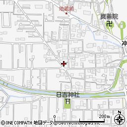 愛媛県松山市北斎院町258周辺の地図