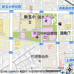 松山市総合コミュニティセンター・コスモシアター周辺の地図