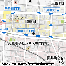 福祉親愛会湊町ビル周辺の地図