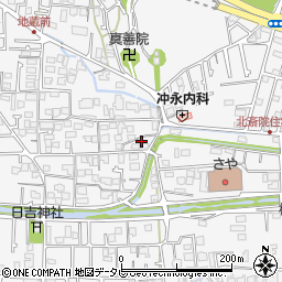 愛媛県松山市北斎院町111周辺の地図