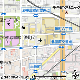 岡田印刷株式会社営業部周辺の地図