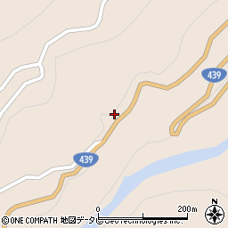 徳島県三好市東祖谷樫尾66周辺の地図