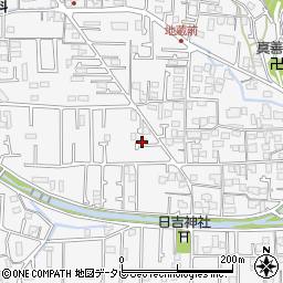 愛媛県松山市北斎院町259-15周辺の地図