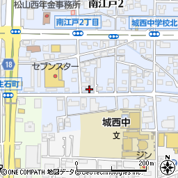 株式会社田窪工業所松山営業所周辺の地図