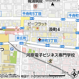 円休寺周辺の地図