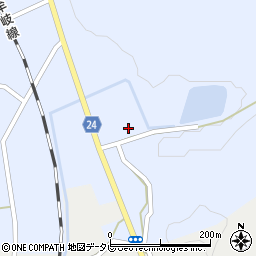 徳島県阿南市新野町妙見前周辺の地図