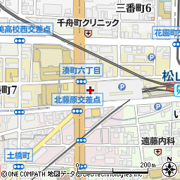 四国電力株式会社　原子力本部周辺の地図