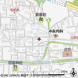 愛媛県松山市北斎院町176-3周辺の地図