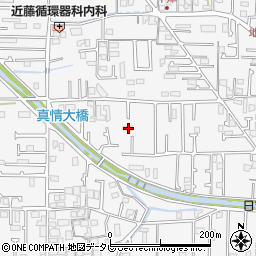 愛媛県松山市北斎院町245周辺の地図