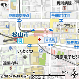 伊予鉄高島屋事務所総務部総務グループ周辺の地図