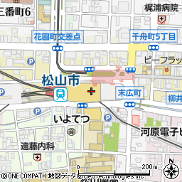 ダンス・ウイズ・ドラゴン　伊予鉄高島屋店周辺の地図