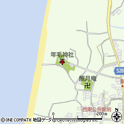 福岡県福津市勝浦943周辺の地図