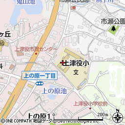 上津役児童クラブ周辺の地図