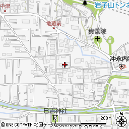 愛媛県松山市北斎院町192周辺の地図
