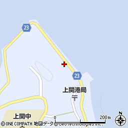 山口県熊毛郡上関町長島317周辺の地図