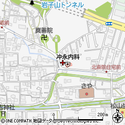 愛媛県松山市北斎院町84-2周辺の地図