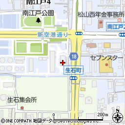 松山市役所　公営企業局・下水浄化センター総務・計画担当周辺の地図