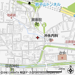 愛媛県松山市北斎院町183周辺の地図