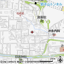 愛媛県松山市北斎院町188周辺の地図