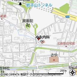 愛媛県松山市北斎院町84-12周辺の地図