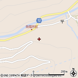愛媛県西条市中奥２号26周辺の地図