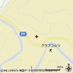 徳島県那賀郡那賀町谷内中分周辺の地図