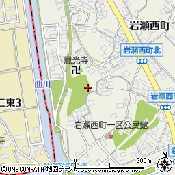 福岡県中間市岩瀬西町15周辺の地図