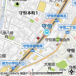 漢方堂ハーモニー周辺の地図