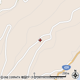 徳島県三好市東祖谷樫尾474周辺の地図