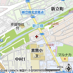 岡田燃料店周辺の地図