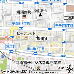 ネイルサロンＭＡＲＣＨ・松山店周辺の地図