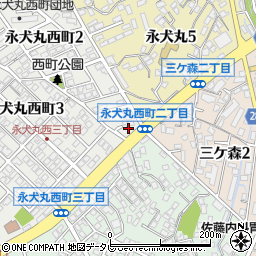 東京整体矯正院周辺の地図