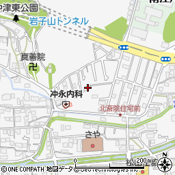 愛媛県松山市北斎院町76-9周辺の地図